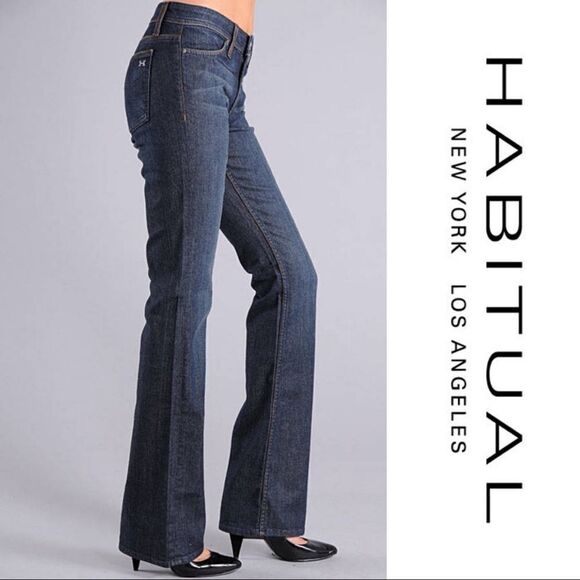 Habitual Deep End Bootcut Denim Jeans - Women’s 27 - Picture 1 of 10